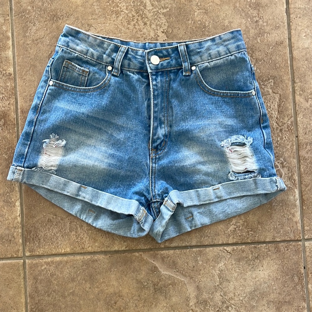 from shein size small made of 85% cotton 15% polyester never worn